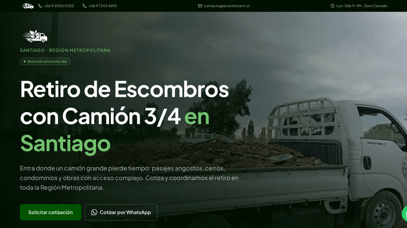 Captura 1 de EcoRetirosRM